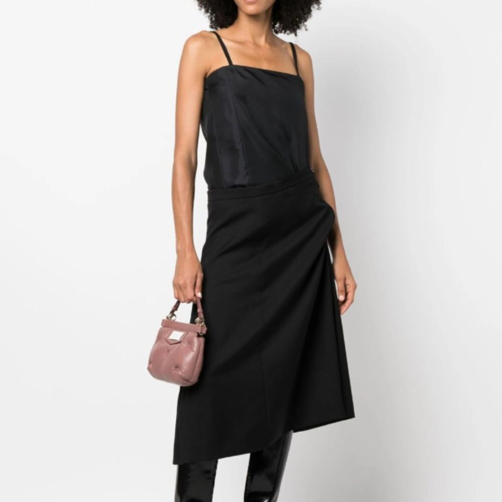 BNWT AW23 MAISON MARGIELA REWORKED WOOL MID DRESS 38